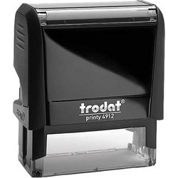 TRODAT ΣΦΡΑΓΙΔΑ 47x18mm PRINTY 4912.00 ΜΑΥΡΗ