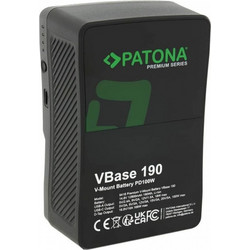PATONA Premium VBase 190 Battery (V-Mount, 190Wh)