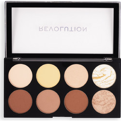 Makeup Revolution Ultra Contour Bronzer & Highlighter Palette 13gr