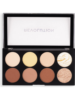 Makeup Revolution Ultra Contour Bronzer & Highlighter Palette 13gr