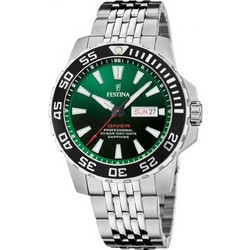 Festina Ανδρικό Ρολόι με Ασημί Μεταλλικό Μπρασελέ F20661/2