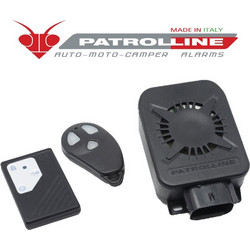 PATROLLINE HPS 950 PATROL Συναγερμος Μοτοσικλετας Compact Με Σειρηνα Και Μπαταρια. Περιεχεται Μια Καρτα Αναγνώρισης Ιδιοκτήτη
