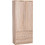 HomeMarkt Δίφυλλη Ντουλάπα Ρούχων Sonoma 80x42x181cm HM338.02
