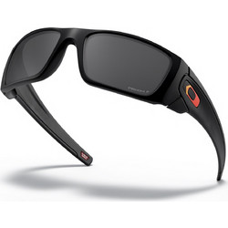 Oakley OO9096 05 Αθλητικά Γυαλιά Ηλίου Ορθογώνια Κοκάλινα Μαύρα με Γκρι Καθρέπτη Φακό