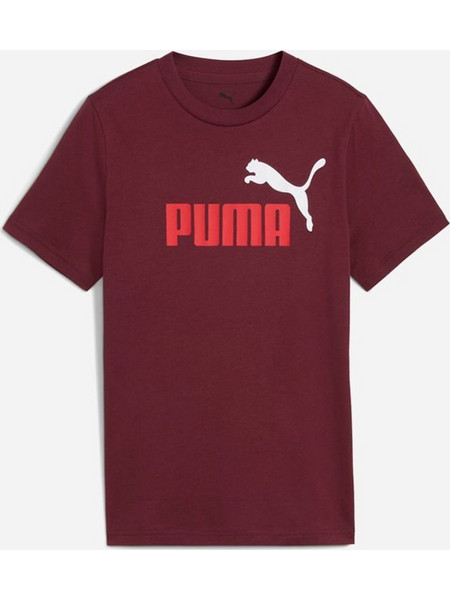 Puma Ess 2 Παιδικό T-Shirt 685778-96 Ruby Shimmer