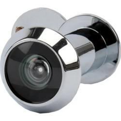 Olympia S 10 Ματάκι 180 με Διάμετρο 16mm για Πόρτα Πάχους 35-60mm Ασημί 110675-0031
