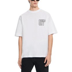 MOTION ARROW SKATE T-SHIRT MEN OFF-WHITE