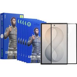 BLUEO - 2.5D Silk Full Cover Hd Glass (5 pack) - Samsung Galaxy Z Fold8 - Black