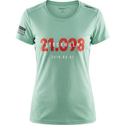 Γυναικεία Αθλητική Μπλούζα Craft Shm Deft 2.0 Tee 1907960-YM-2561 Mint / Mint Green