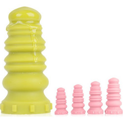 Kinksters Macaroon Soft Butt Plug Anal Pleasure Πρωκτική Σφήνα 20cm Πράσινη