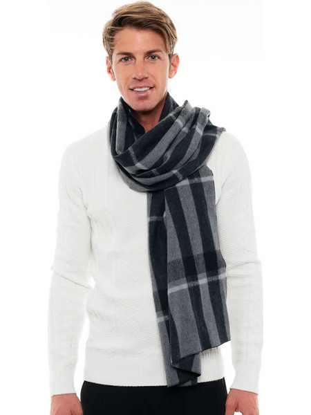 Biston fashion ανδρικό κασκώλ 48-501-011 DK GREY
