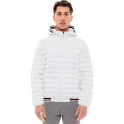 Biston Ανδρικό Μπουφάν Χειμωνιάτικο Puffer Λευκό 49-201-022