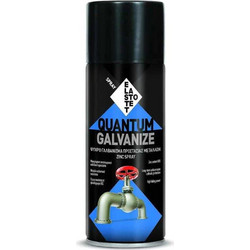 Σπρέι ψυχρό γαλβάνισμα - ψευδαργύρου quantum galvanize με μεταλλικό εφέ γκρι - 400ml