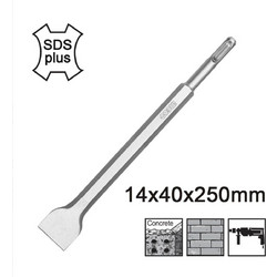 Ingco DBC0122502 SDS plus Καλέμι Πλατύ 14x40x250mm