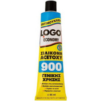 Σιλικόνη Economy Σωληνάριο LOGO 85ml Λευκή