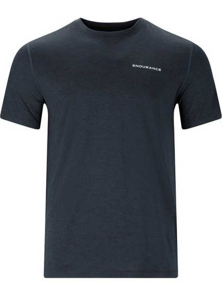 ENDURANCE ABDON M MELANGE ΑΝΔΡΙΚΟ T-SHIRT BLACK MELANGE