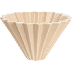 ORIGAMI Dripper 4cups | Κεραμικό Μπεζ ματ