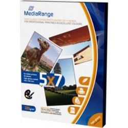 Φωτογραφικό Χαρτί MediaRange για Laser Εκτυπωτές Α4 Matte 120g/m 100 Φύλλα (MRINK106)