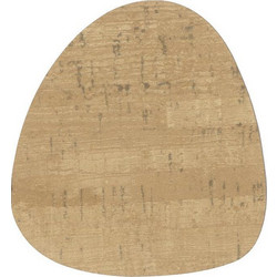 Next σετ 6 σουβέρ ECOLEATHER 2 όψεων 11x11εκ. cork μπεζ . Δυνατότητα εκτύπωσης