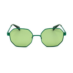 Polaroid Eyewear PLD6067/S 1ED/UC Γυαλιά Ηλίου Πολυγωνικά Μεταλλικά Μπλε με Πράσινο Polarized Φακό