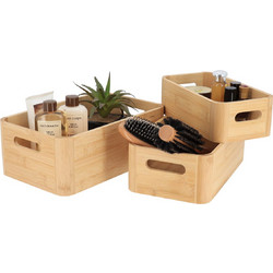 Κουτιά Αποθήκευσης (Σετ 3τμχ) T-D Bamboo 84251195