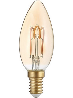 FILAMENT LED ΚΕΧΡΙΜΠΑΡΙ 3W 2700K 230V AC 200LM RA80 30000HRS 300 1xE14 / DECO3SWWAM