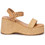 Zak Shoes Καλοκαιρινές Γυναικείες Πλατφόρμες Ψηλές Μπεζ SD35025