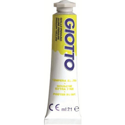 Τέμπερα Giotto Σωληνάριο 21ml Κίτρινο Βασικό (Primary Yellow )