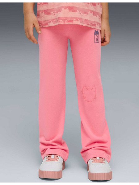 PUMA Παιδικό Αθλητικό Κολάν X GABBY'S DOLLHOUSE Flared Leggings PINK