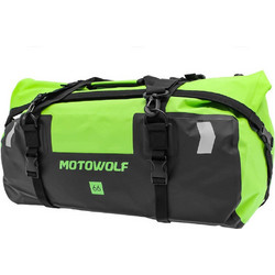 Motowolf MDL0717 Στεγανός Σάκος 66L Ουράς Μοτοσυκλέτας Πράσινο