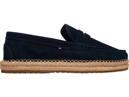 TOMMY HILFIGER ΑΝΔΡΙΚΗ FLEXIBLE SDE ESPADRILLE FM0FM05794, ΜΠΛΕ, Άνδρας