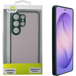 LIME HARDSHELL FUSION ΘΗΚΗ SAMSUNG S26 ULTRA 5G 6.9in FULL CAMERA PROTECTION GREEN WITH YELLOW KEYS LIME SUCCESSORIES