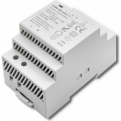 Qoltec DIN Rail PSU 60W 24V 2.5A Gray (50921)