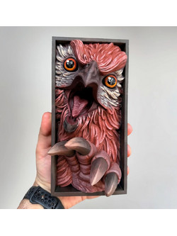 Φιγούρα Book Nook Collection Owl Beast 3D εκτυπωμένη