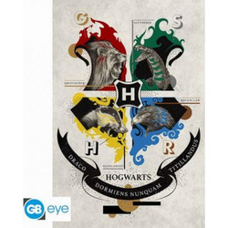Harry Potter - Animal Crests Αυθεντική Αφίσα (92x61cm)