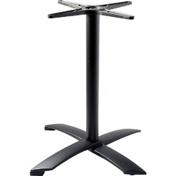 Varossi Βάση Αλουμινίου AZZARO μαύρο 68 x 68 x 72 (700-034)