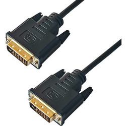 Καλώδιο DVI σε DVI Yenkee YVC 02 DVI-D Version 4K/30Hz Gold Plated Black 2m