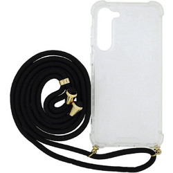 Ancus Crossbody Back Cover Transparent / Black (Samsung Galaxy S23 Plus 5G)
