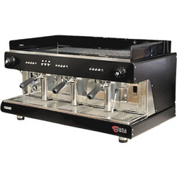 Μηχανή καφέ 3Gr Wega Pegaso Opaque EVD/3 Μαύρο