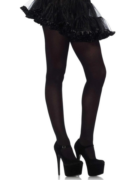 Αδιαφανές Καλσόν Μαύρο One Size - Leg Avenue