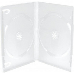 MediaRange DVD Case for 2 Discs 14mm machine packing grade Frosted/Transparent (MRBOX26-M)