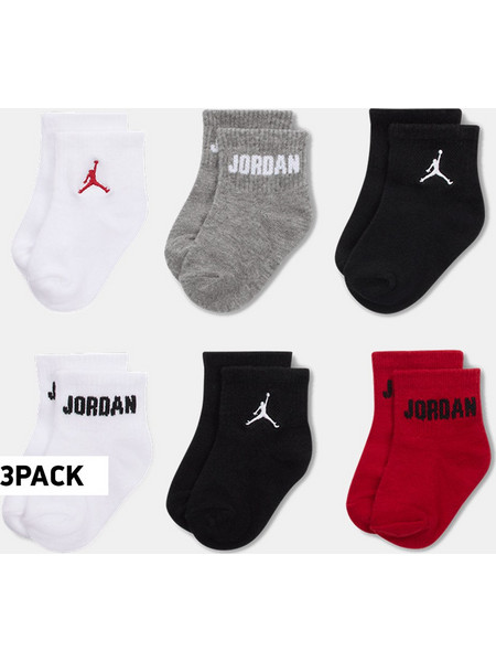 Jordan Everyday Essentials Βρεφικές Κάλτσες NJ0734-R61 GYM RED/CARBON HEATHER
