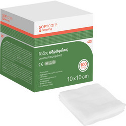 Bournas Medicals SoftCare Μη Αποστειρωμένες Γάζες 8ply 10x10cm 100τμχ