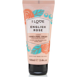 I Love English Rose Ενυδατική Κρέμα Χεριών & Νυχιών 100ml