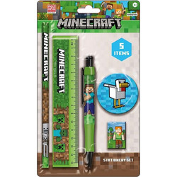 Σούπερ Σετ Ειδών 5 Τεμάχια Γραφείου A5 MINECRAFT Chicken