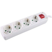 Πολύπριζο με διακόπτη 4 θέσεων 3 x 1.5mm
