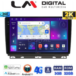 LM Digital ZD8718 Ηχοσύστημα Αυτοκινήτου με Οθόνη Αφής & GPS