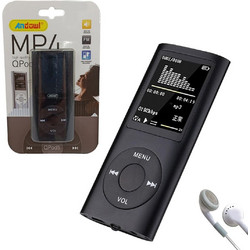 Andowl QPOD5 MP4 Player 8GB με Οθόνη 1.8" & Ραδιόφωνο Μαύρο