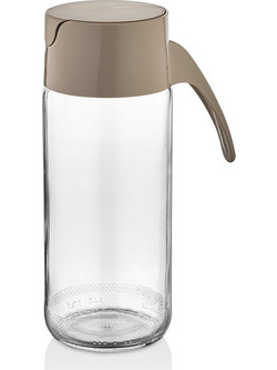 Λαδικό Γυάλινο Κανατάκι 500ml Καφέ Viosarp No413-Brown