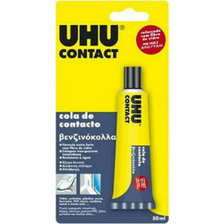ΚΟΛΛΑ UHU CONTACT ΒΕΝΖΙΝΟΚΟΛΛΑ 50ML